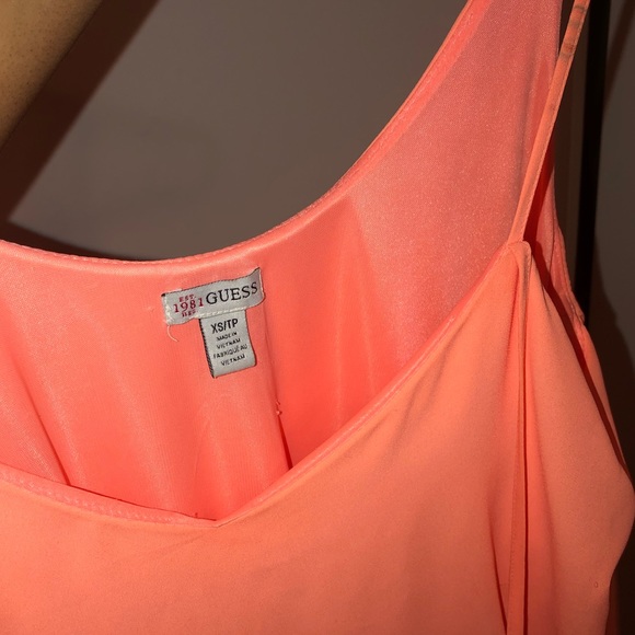 Guess Peach short flowing dress - Picture 3 of 4
